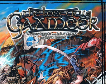The Lost City of Gaxmoor Fantasy Adventure Setting from Troll Lord Games for the D20 System Set in the World of Erde Luke & Ernie Gygax VG