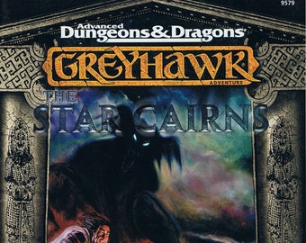 The Starcairn, Advanced Dungeons & Dragons 2nd Edition Adventure,  Volume 1 of the Lost Tombs Series Vintage TSR Module GD/VG
