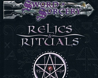 Relics and Rituals for Dungeons & Dragons 3.0 Edition Scarred Lands Campaign Setting, Vintage d20 Hardcover Rulebook