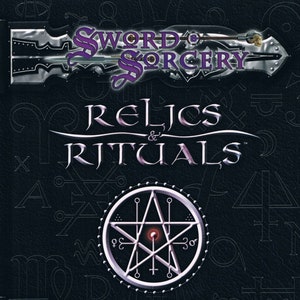 Relics and Rituals for Dungeons & Dragons 3.0 Edition Scarred Lands Campaign Setting, Vintage d20 Hardcover Rulebook