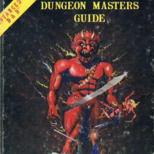 Official Advanced Dungeons & Dragons Dungeon Masters Guide de Gygax