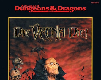 Die, Vecna, Die! TSR11662 Advanced Dungeons & Dragons 2nd Edition Adventure, Rare New and Unplayed World of Greyhawk Adventure VG/NM