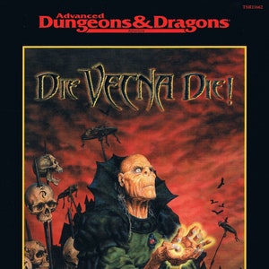 Die, Vecna, Die! TSR11662 Advanced Dungeons & Dragons 2nd Edition Adventure, Rare New and Unplayed World of Greyhawk Adventure VG/NM