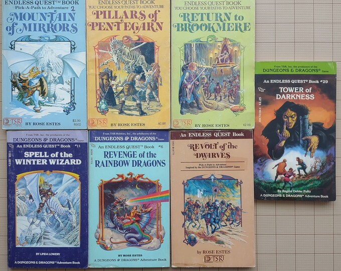 Endless Quest Books by Rose Estes, Mike Carr and More Pick a Path to