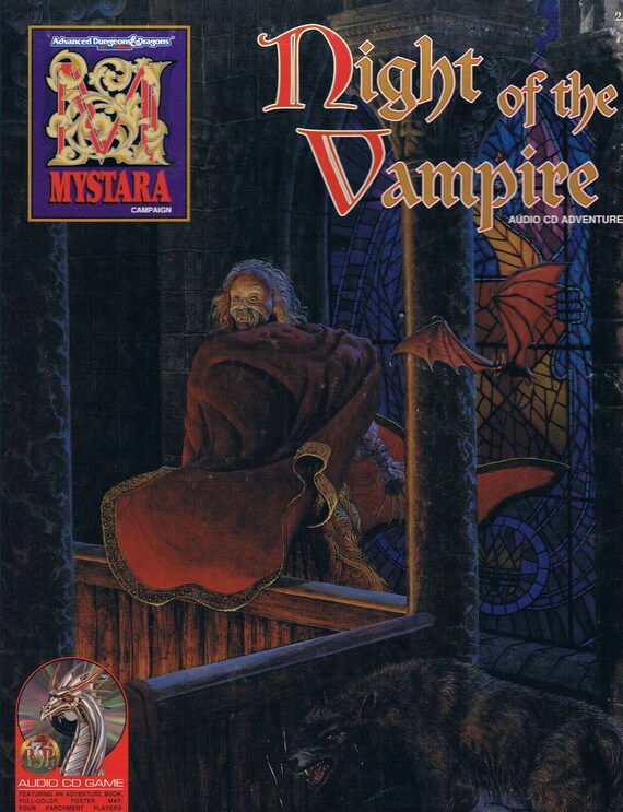 Night of the Vampire TSR2509 Vintage Advanced Dungeons & Dragons