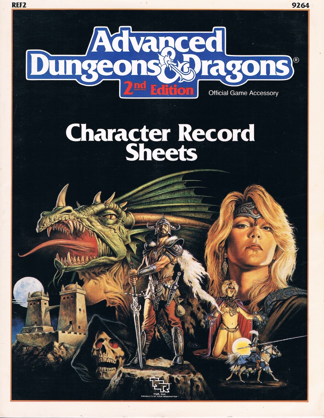 REF2 Advanced Dungeons and Dragons 2nd Edition Player Etsy