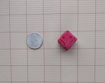 Handcrafted Bone or Red Nightmare Six-Sided Die, Created & Produced by MacGregor Historic Games, Resin Six Sided Die Scary Skull Dice