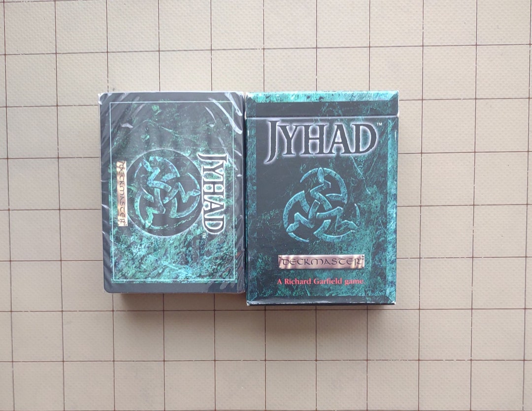 Vintage Jyhad the Eternal Struggle Collectible Card Game Etsy