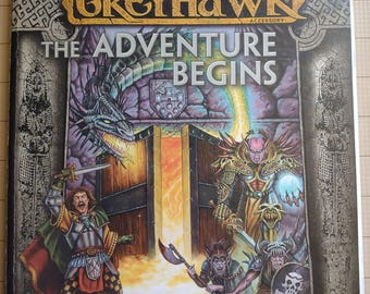 Advanced Dungeons & Dragons - Greyhawk: The Adventure Begins - Livre TSR - Complet