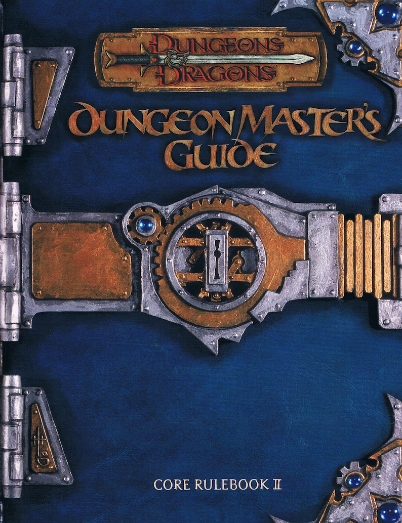 Dungeon Master/'s Guide for Dungeons /& Dragons 3.0 Edition Mint First Print