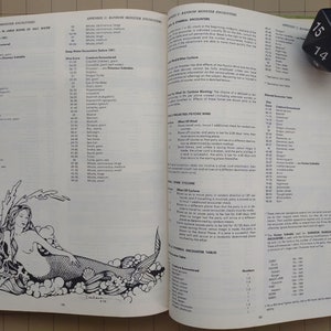 Dungeon Master's Guide TSR2011 Vintage TSR AD&D First Edition Hardcover Core Rulebook by Gary Gygax Efreeti Cover, Good/Good image 9