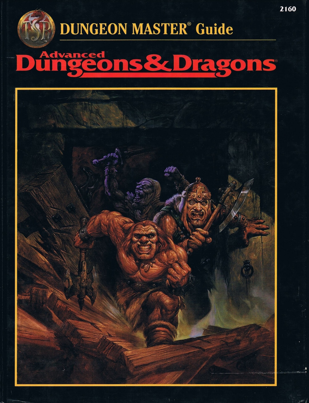 Dungeons and Dragons 2nd Edition Dungeon Master Guide TSR2160 Etsy