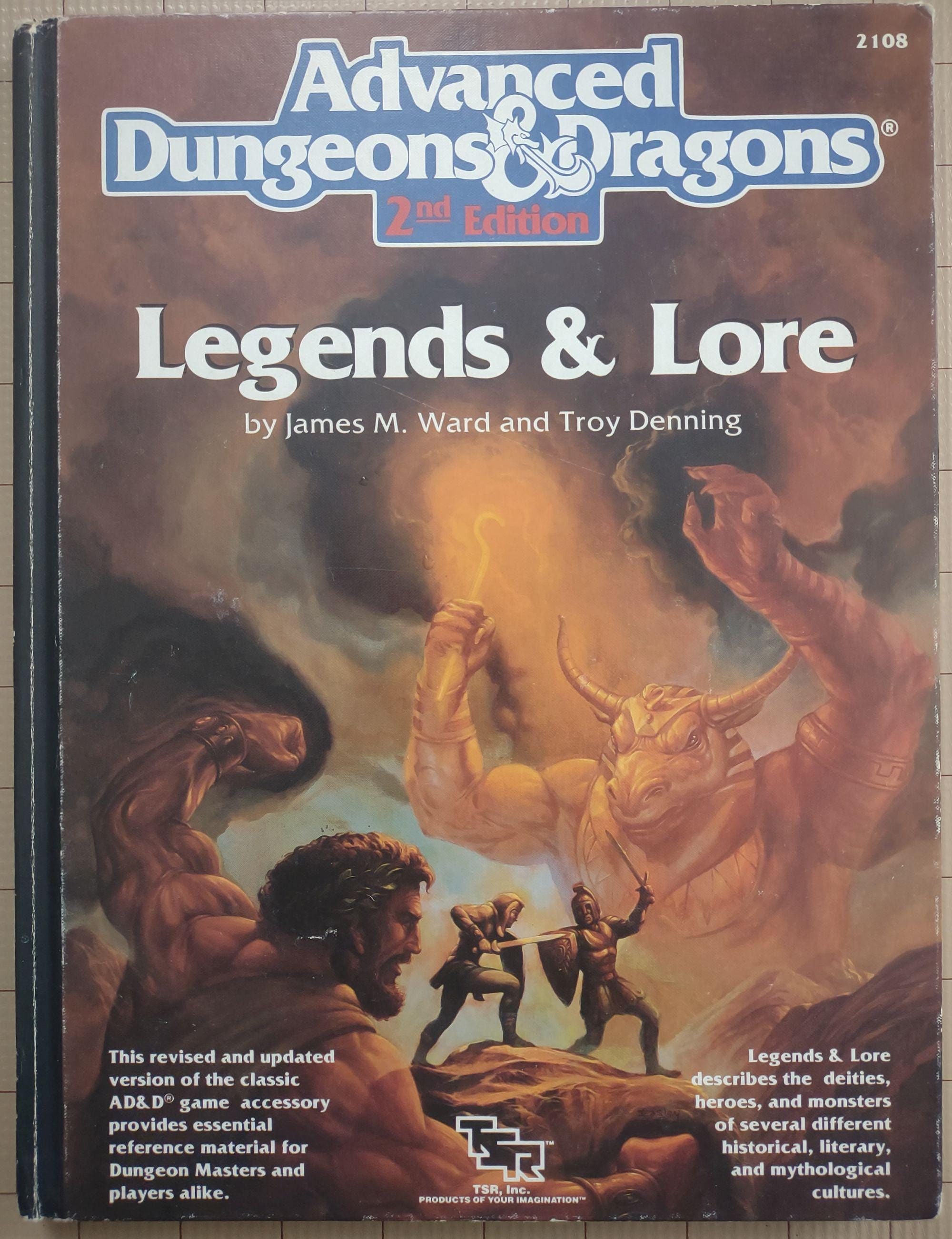 Legends & Lore TSR2013 Advanced Dungeons and Dragons Second