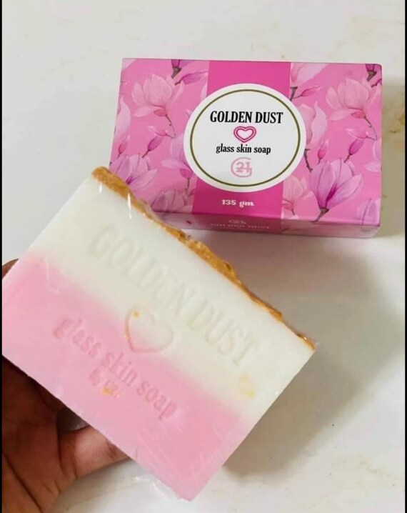 G21 Golden Dust Soap Micropeeling Effect Etsy