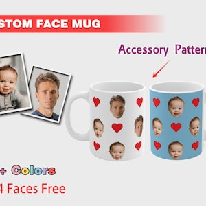 Personalized Pal Face Roblox Faces Mug Gamer Birthday Gift 