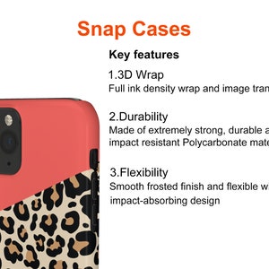 Leopard Phone Case Monogram, Custom Colors Cheetah Leopard Print with Monogram, Galaxy S23 Plus, iPhone 16 Pro Max,Valentine's Day 画像 9
