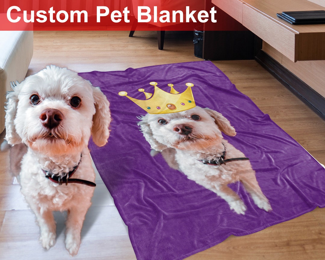 Custom Dog Body Blankets,personalized Pet Photo Blanket, Dog Blankets