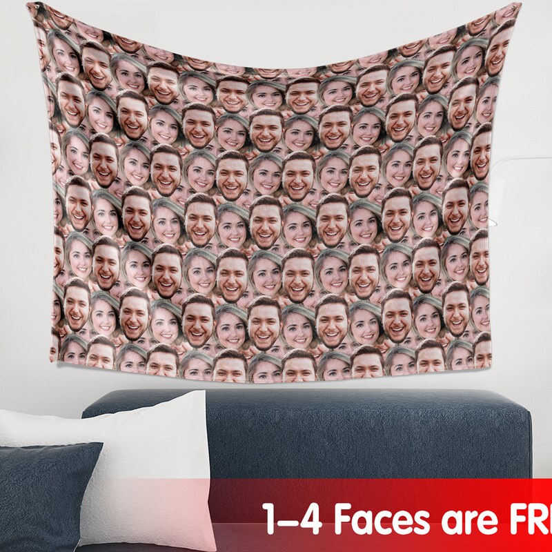 Head Custom Blanket - Etsy