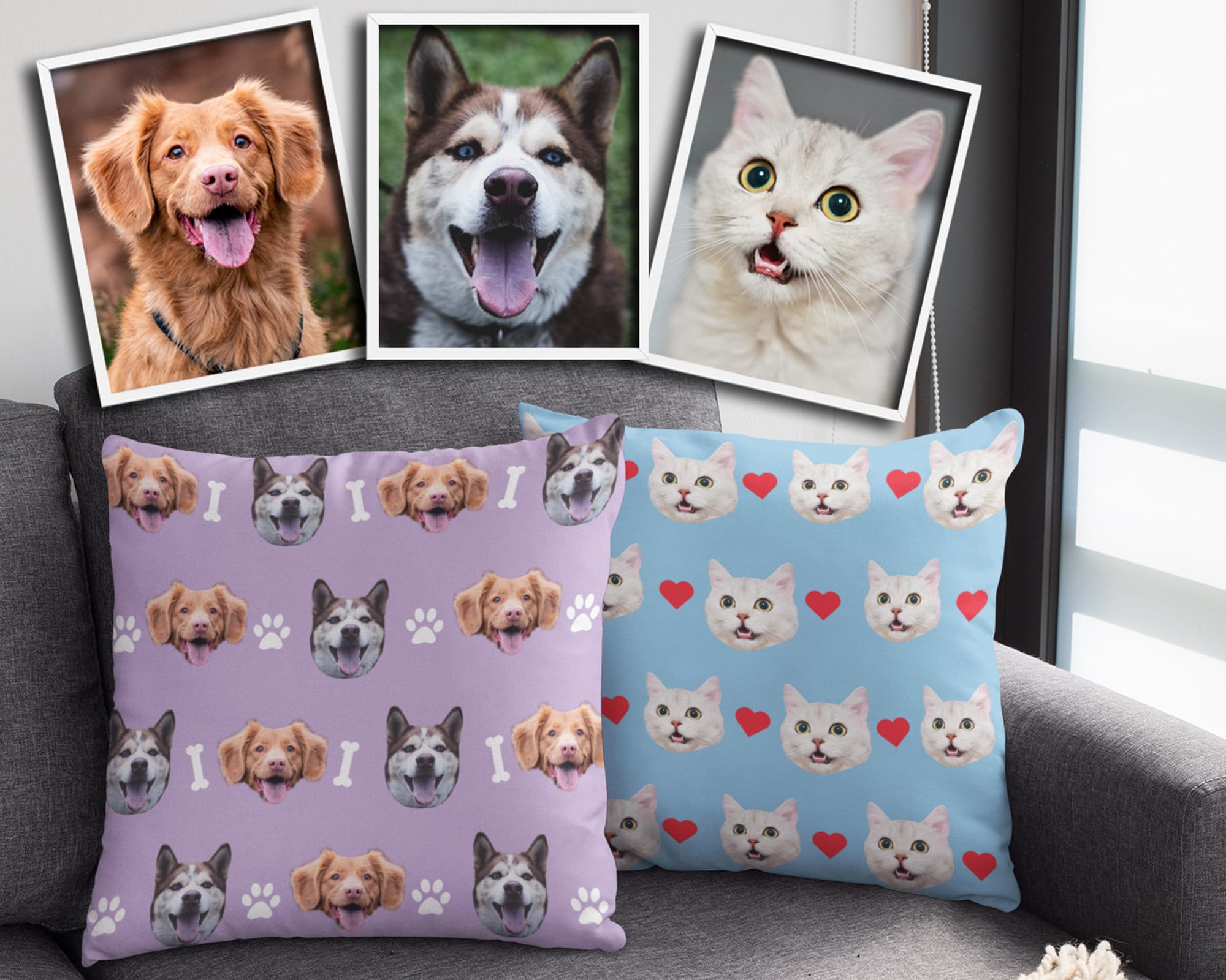 custom face pillow case