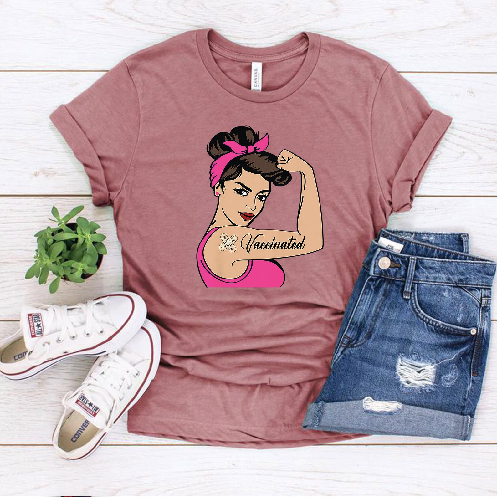 cute smart vaccinated shirt