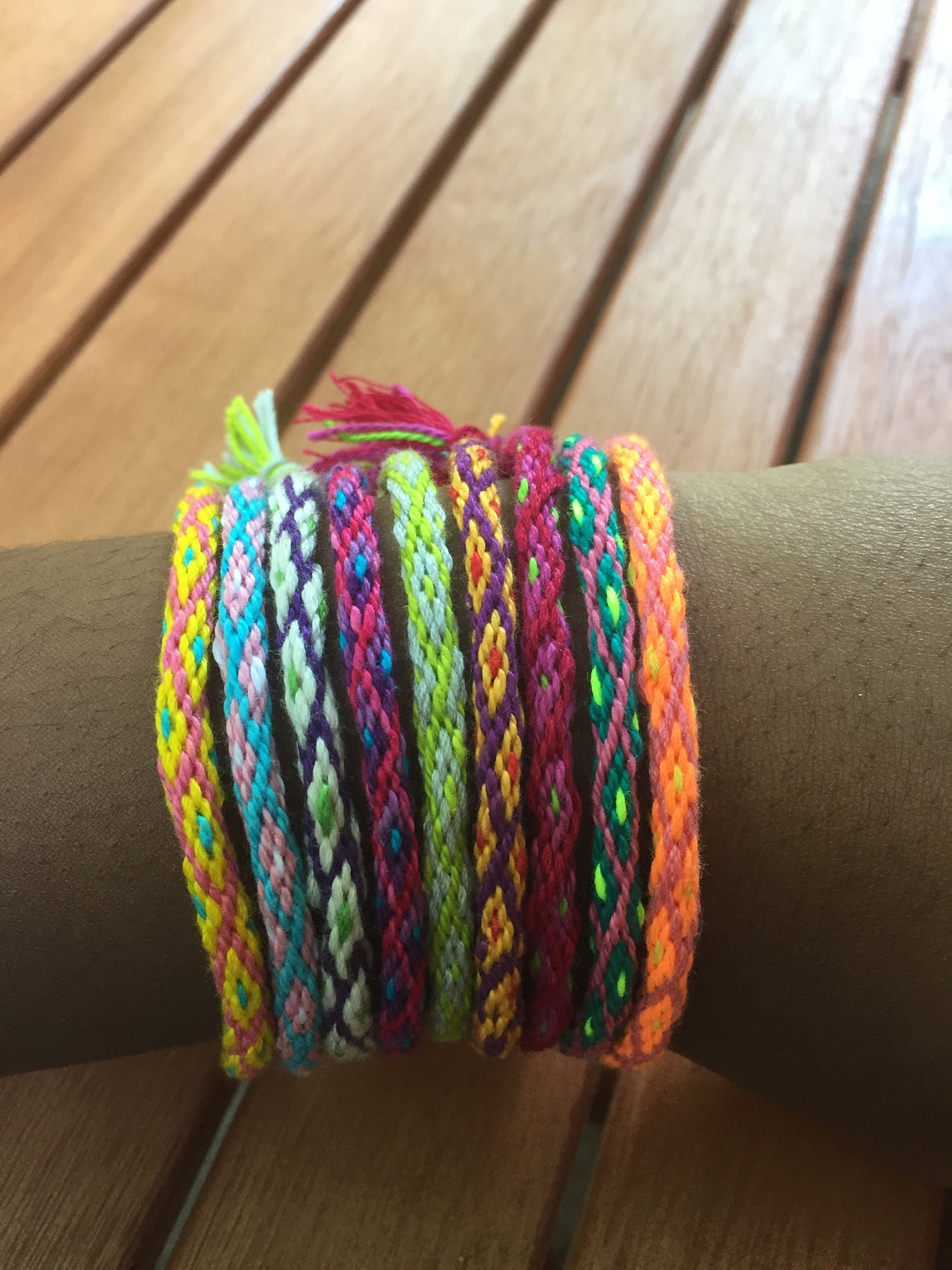 Diamond Wheel Friendship bracelet Etsy