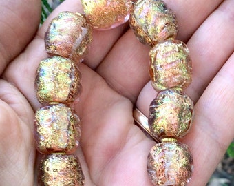 Lampwork Bead Set-Jewelry Supplies-Jewelry Findings-Jewelry Destash-Lampwork Beads Destash Glass Lampwork Bead Set-Artisan Lampwork Beads