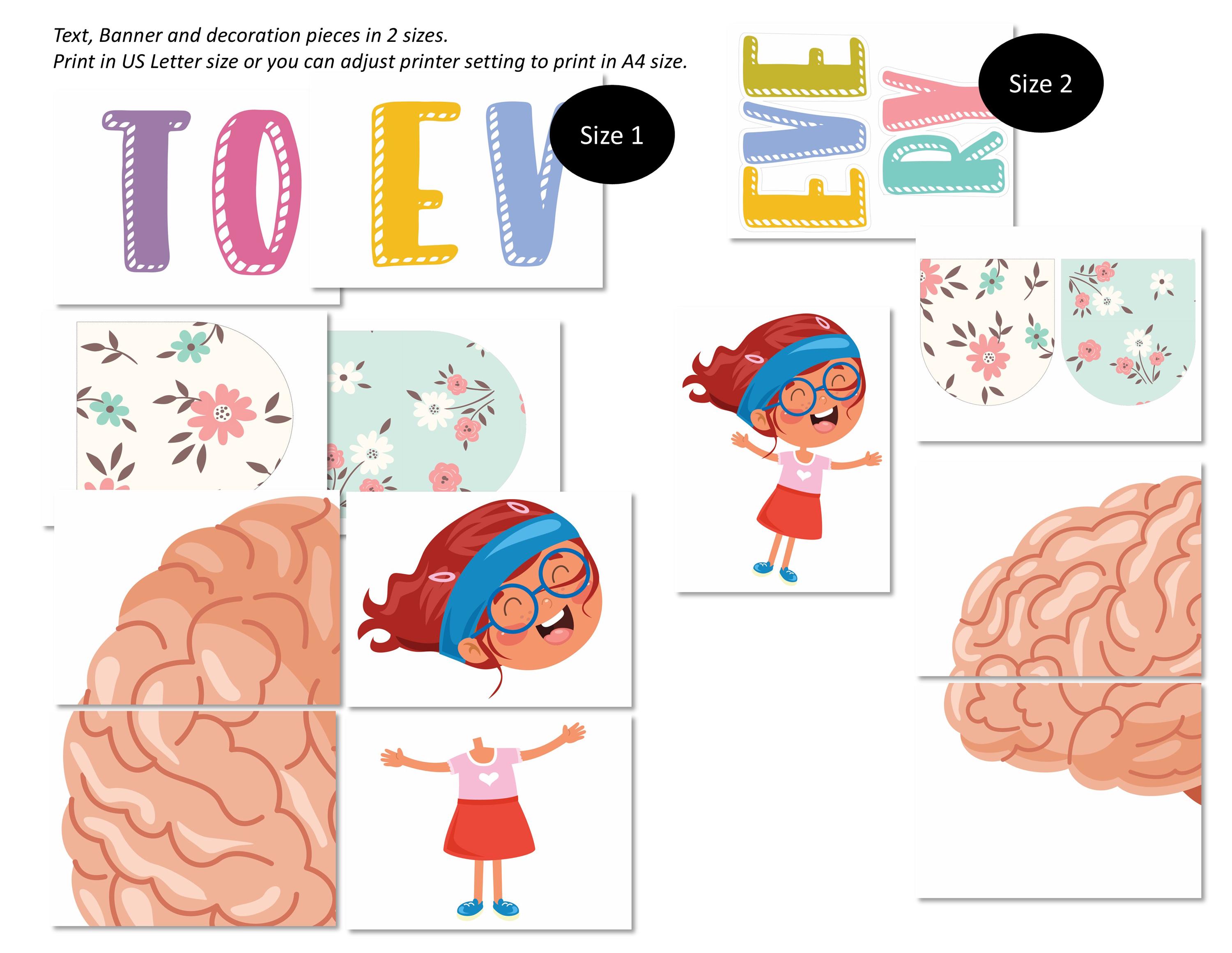 Kids Mental Health Awareness Month Bulletin Board Kit/classroom Wall ...