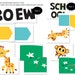 Welcome Back to School Bulletin Board Kit/kindergarten/preschool/prek ...