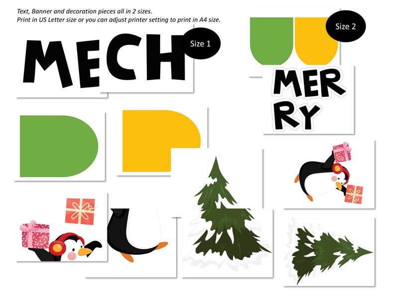 Christmas Bulletin Board Kit/winter/december Kindergarten Preschool