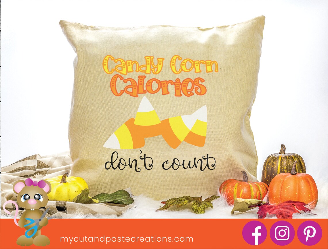 Candy Corn SVG Candy Corn Calories SVG Halloween SVG Etsy