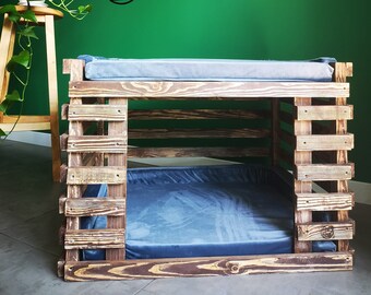 double decker dog bed