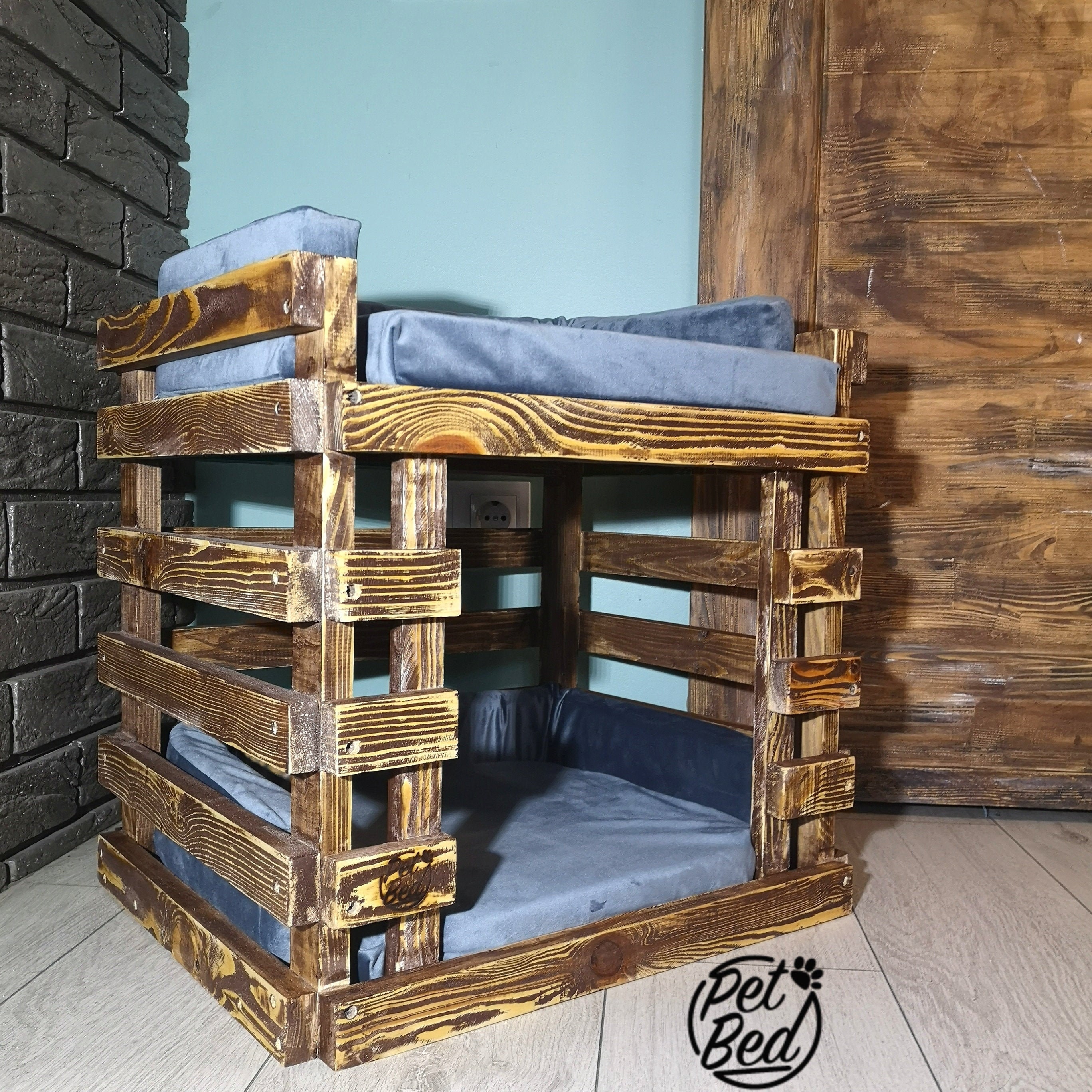 double decker dog bed