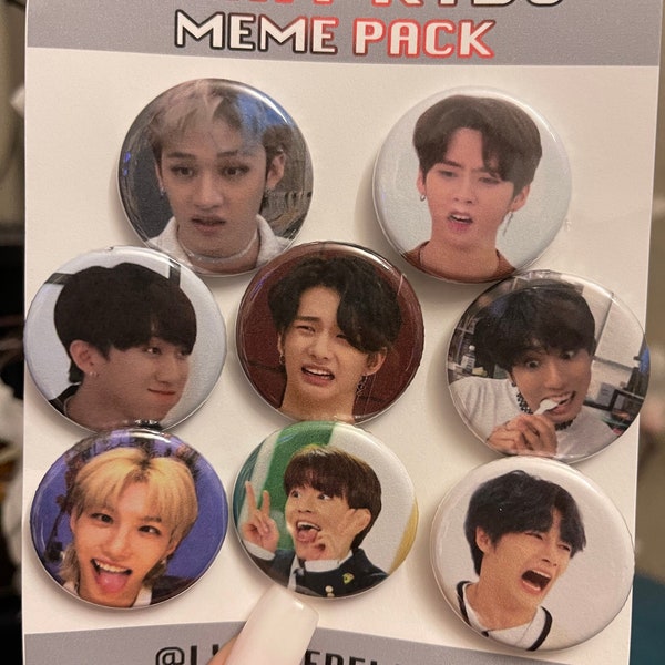 SKZ Meme Buttons