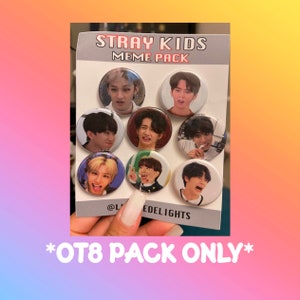 SKZ Meme Buttons *PACK*