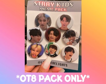 SKZ Meme Buttons *PACK*