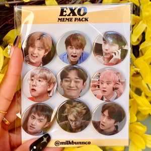 EXO Meme Buttons