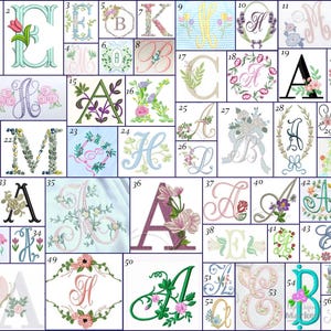 Monogrammed Baby Bonnet: Embroidered Cotton Button Bow Hat Childrens Photo Prop image 18