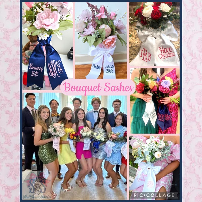 Satin Ribbon Bridesmaid - Etsy