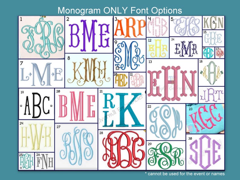 Monogrammed Bouquet Sash: Silk Ribbon Prom Homecoming Wedding Embroidered Bow image 17