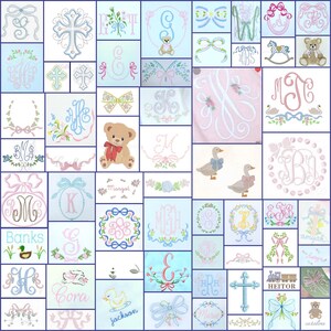 Coming Home Outfit Monogrammed Footie Newborn Bundle Ruffle Bib Burp Cloth Hat Headband Bow image 10