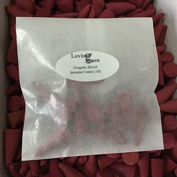 Dragons Blood Incense Cones Etsy Dragons Blood Incense Cones Etsy