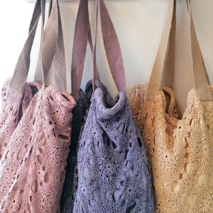 Ca L&#39;Angeleta Crochet Shopping Bag