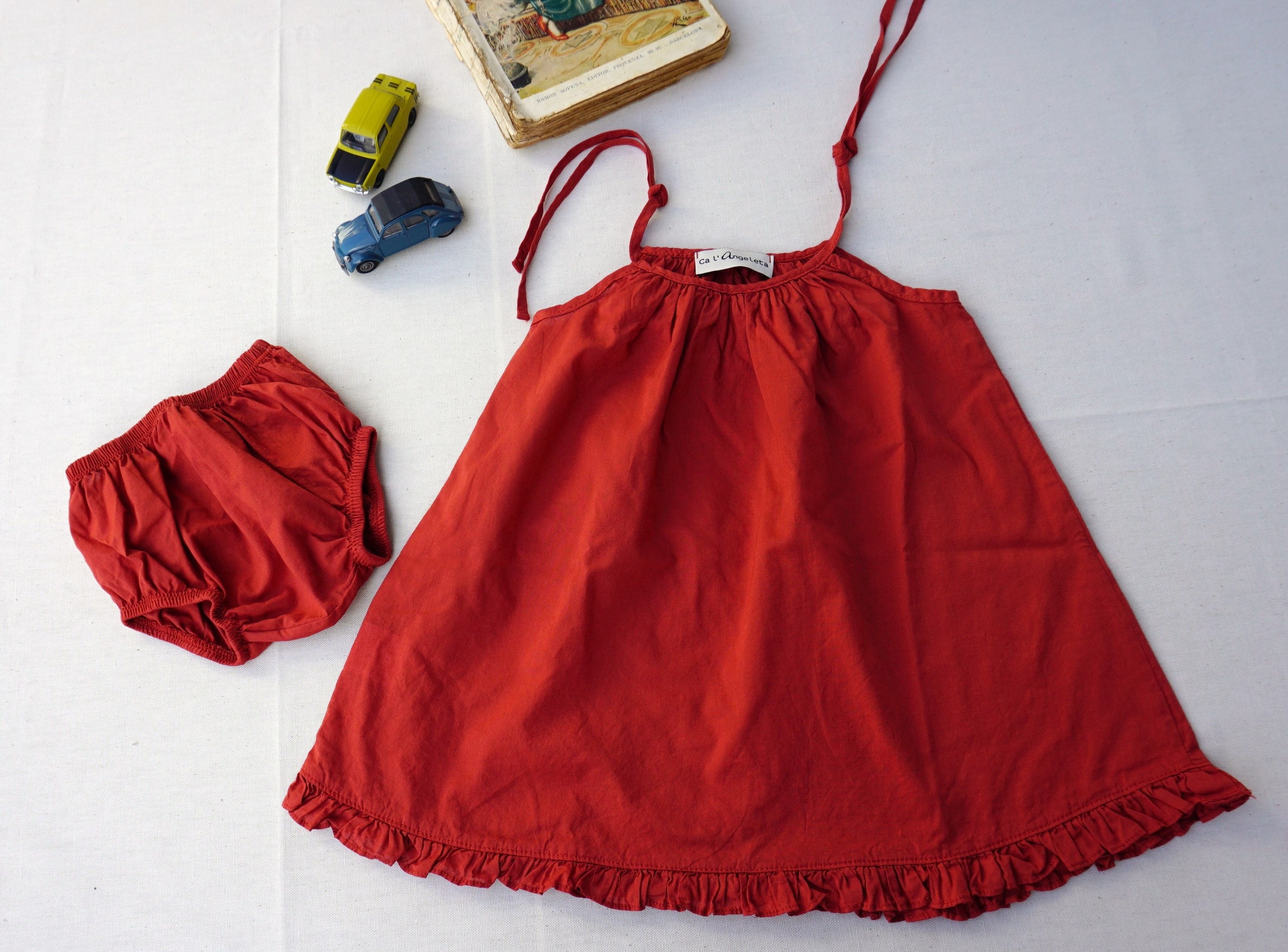 Vestido de niña hecho a mano - Etsy España Vestido de niña hecho a mano - Etsy España