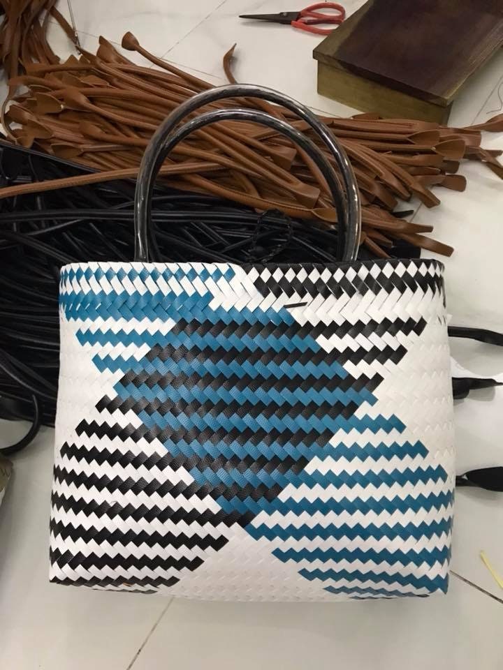 Handmade Recycled Plastic Bags Model 1 | Etsy
