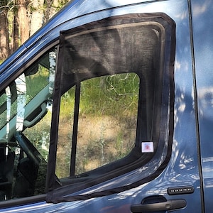 Magnetic Front Door Window Bug Screen for Transit Sprinter ProMaster