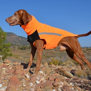 Orange Vest Dog Life Jacket Browning Hi-Vis Dog Safety Vest