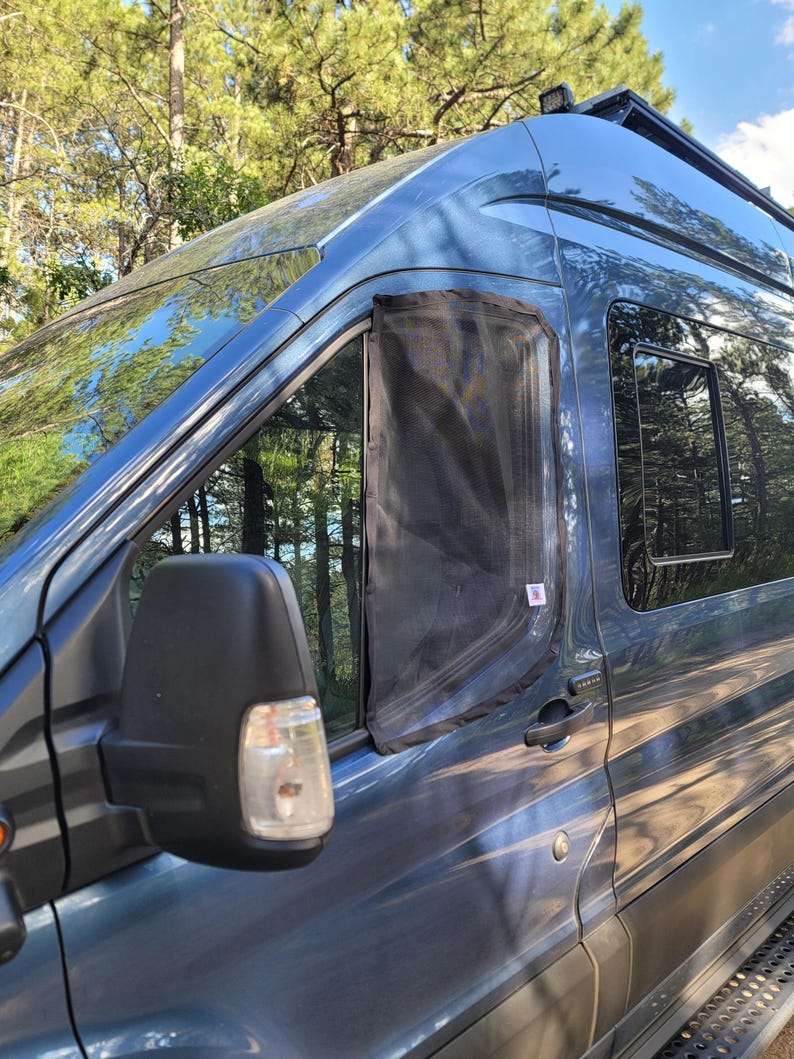 Magnetic Front Door Window Bug Screen for Transit and Promaster - Etsy