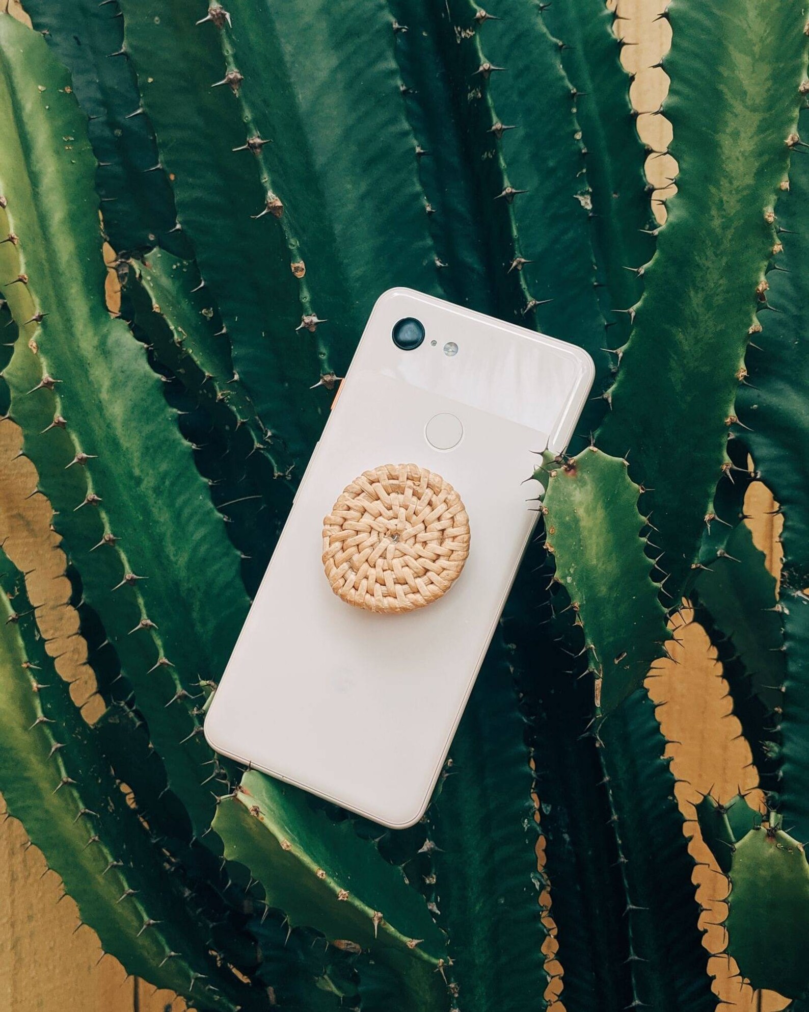 REAL Rattan PopSocket high quality base Swappable & Etsy