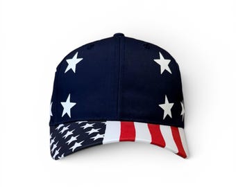 Gorra Snapback con la bandera de EE. UU.
