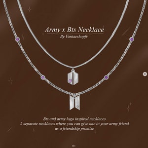 PREORDER BTS X ARMY Necklace